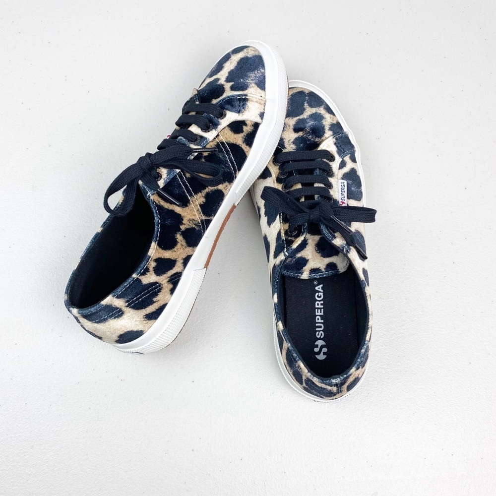 Superga Leopard Print Sneakers